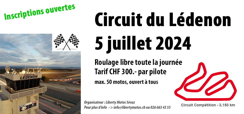 Liberty Motos - Ledenon circuit 